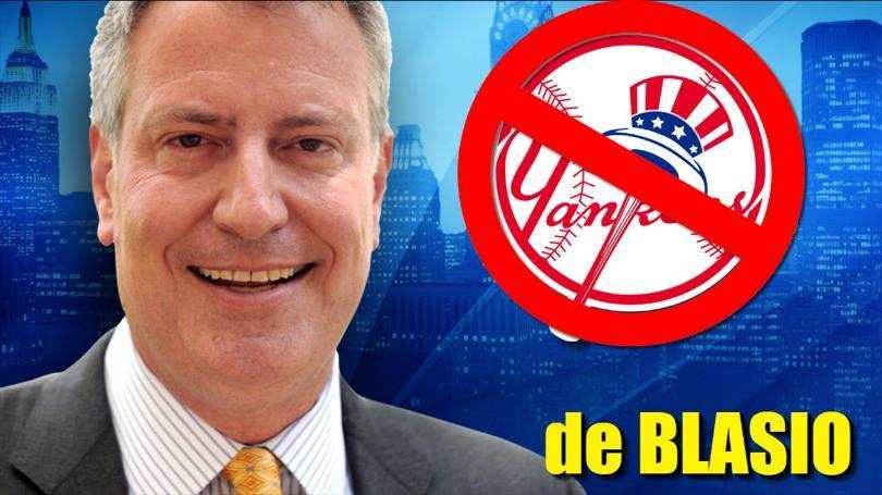 de Blasio won't go to the Yankee studium.jpg